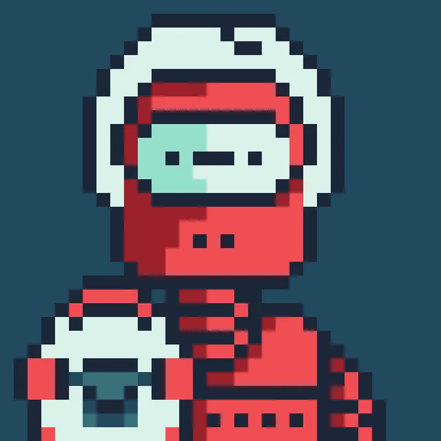 0003 Space Man PIXELS