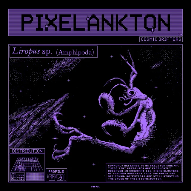 Pixelankton007 - Skeleton Shrimp