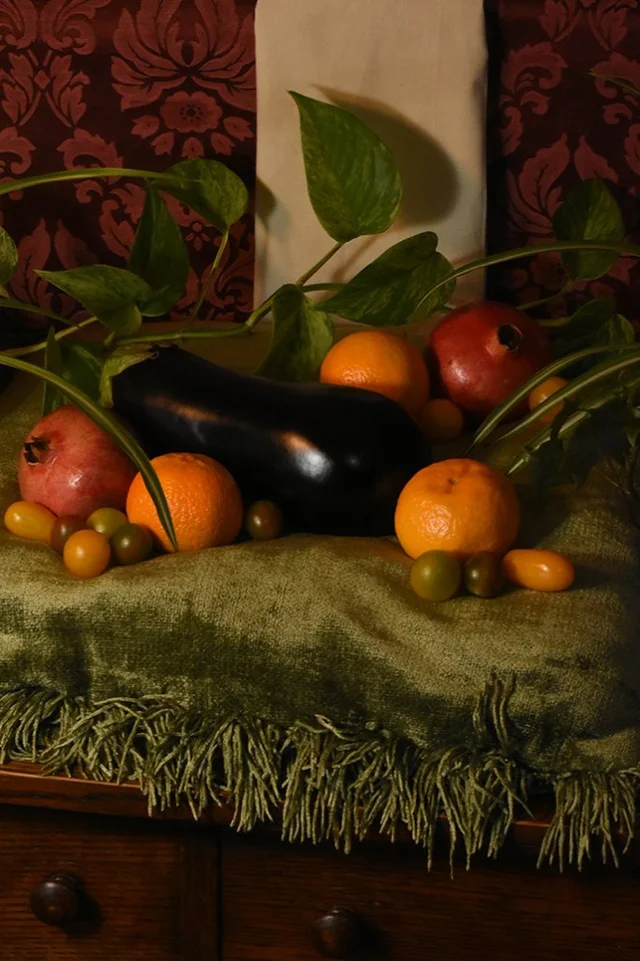 Aubergine In Repose
